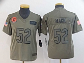 Youth Nike Bears 52 Khalil Mack 2019 Olive Salute To Service Limited Jersey,baseball caps,new era cap wholesale,wholesale hats
